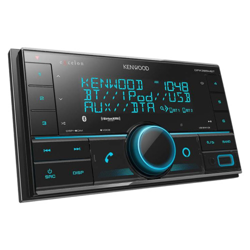 Kenwood Excelon DPX395MBT Media (Does Not Play Discs) & SiriusXM Tuner