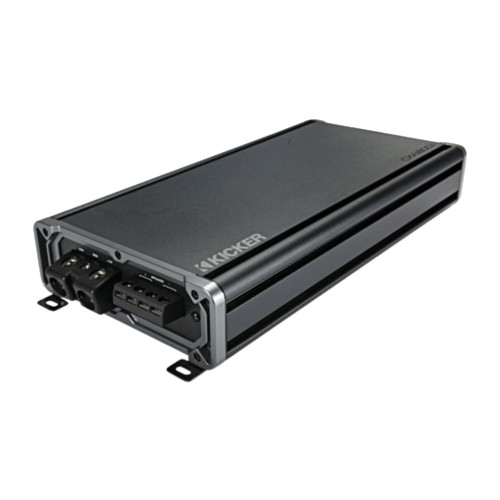 Kicker 46CXA18001T Mono Subwoofer Amplifier & 46CXARCT Dash-Mount Wired Remote