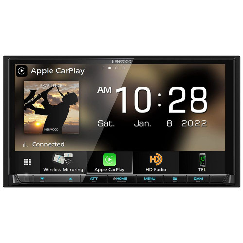 Kenwood eXcelon DMX908S 6.95" Multimedia with Android Auto & Android Auto