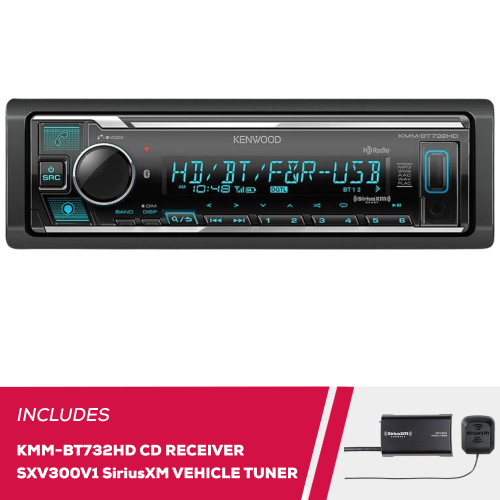 Kenwood KMM-BT732HD Digital Media (Does Not Play Disc) & SiriusXM Tuner