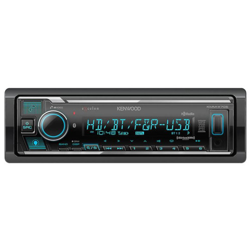 Kenwood KMM-X705 Digital Media (Does Not Play Discs) & SiriusXM Tuner