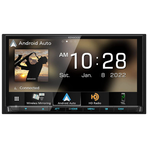 Kenwood eXcelon DMX908S 6.95 Inch Digital Multimedia and SiriusXM Tuner