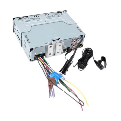 Kenwood KMR-D382BT Marine CD Receiver and KFC-1653MRW 6.5" 2-Way Marine Speakers