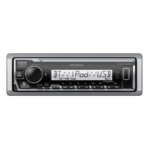 Kenwood KMR-M332BT Marine Digital Media Receiver (Does Not Play CDs) & Bluetooth