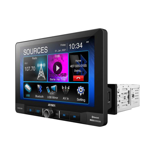 Jensen CM901MIR 9" Multimedia (Does Not Play Discs) and Bullet Camera