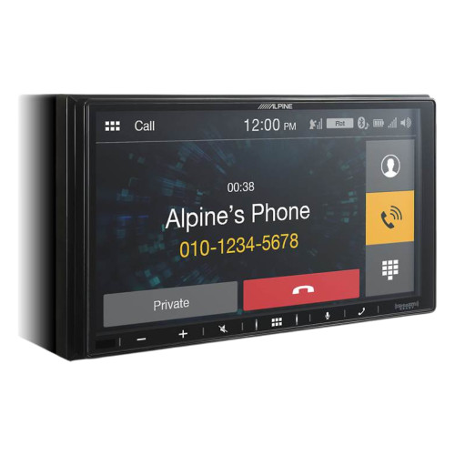 Alpine ILX-W650 7" Digital Multimedia and HCE-RCAM-WRA Backup Camera