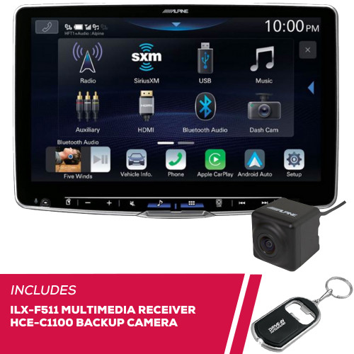 Alpine Halo11 ILX-F511 11" Digital Multimedia & HCE-C1100 Backup Camera Alpine Halo11 ILX-F511 11" Digital Multimedia & HCE-C1100 Backup Camera