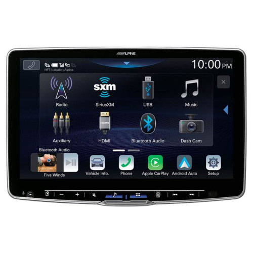 Alpine ILX-F511 11" Multimedia w/ Bullet Camera & DVR-C320R Dash Camera