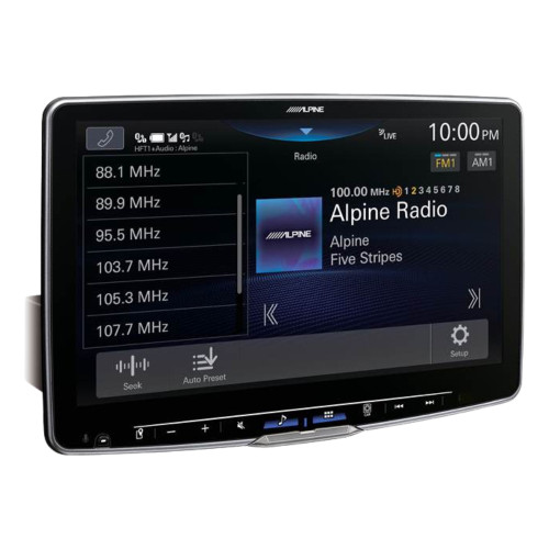 Alpine ILX-F511 11" Multimedia w/ Bullet Camera & DVR-C320R Dash Camera