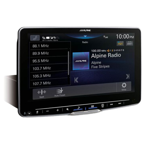 Alpine Halo9 ILX-F509 9" Multimedia w/ Bullet Camera & SiriusXM Tuner