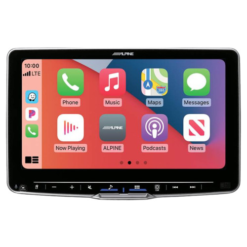 Alpine Halo9 ILX-F509 9" Multimedia w/ Bullet Camera & SiriusXM Tuner