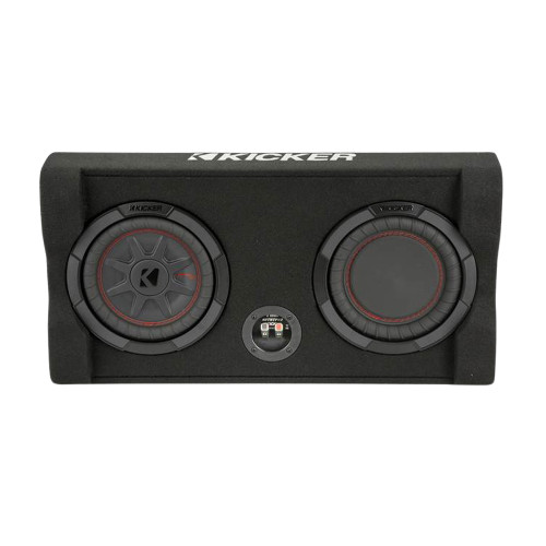 OPEN BOX Kicker 48TRTP82 Down Firing 2 Ohm Enclosure with Comprt 8" Subwoofer