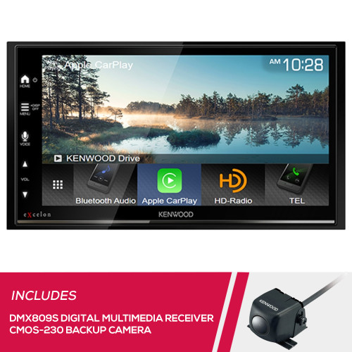 Kenwood DMX809S 6.8" Digital Multimedia and CMOS-230LP Backup Camera Kenwood DMX809S 6.8" Digital Multimedia and CMOS-230LP Backup Camera