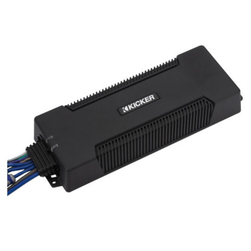 Kicker 48PXA10005 Waterproof Mono Subwoofer Amplifier with 1400W Dynamic Power