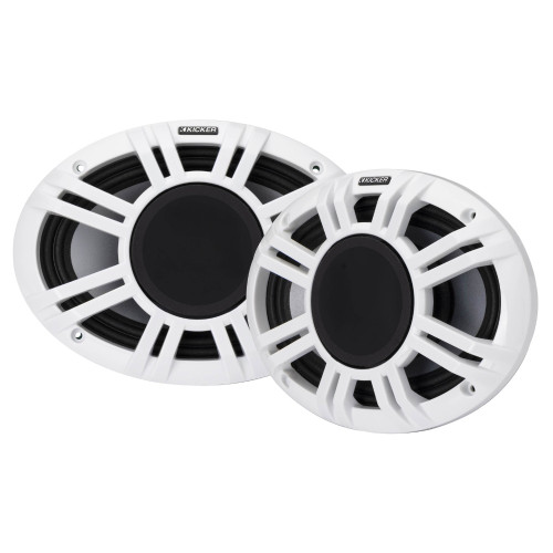 Kicker 48KMXL694 6x9" 2Way Marine Horn Loaded Compression Driver Coaxial Speaker