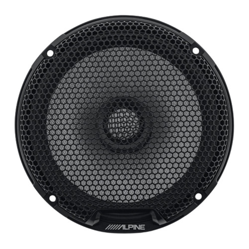 Alpine R-Series R2-S65 6-1/2" 2-Way Coaxial Speakers with 300 Watt Peak Power