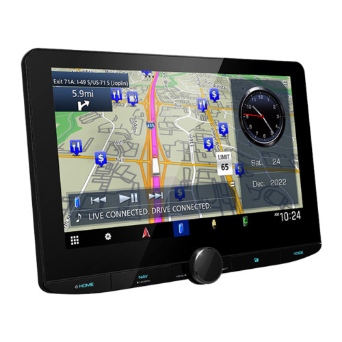 Kenwood DNR1008RVS 10.1" Multimedia and Android Auto & Apple CarPlay
