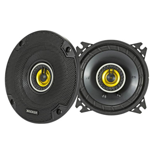 Kicker 2 Pairs Of 46CSC44 CS Series 4" 2-Way Coaxial Speakers w/ 150W Peak Power