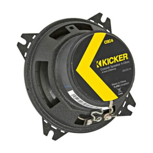 Kicker 2 Pairs Of 46CSC44 CS Series 4" 2-Way Coaxial Speakers w/ 150W Peak Power