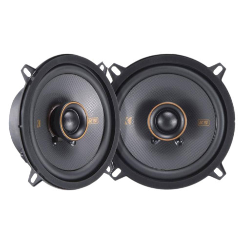 Kicker 47KSC504 5.25" 2-Way Coaxial Speaker & 47KSC41004 4"x10" Coaxial Speakers