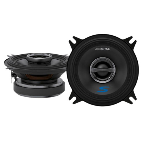 Alpine S-Series S-S57 5"x7" 2-Way Coaxial Speaker and S-S40 4" Coaxial Speaker