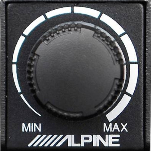 Alpine S-SB10V 10" Sub Enc. & Remote Control & S-A55V Amp w/ Component Speaker