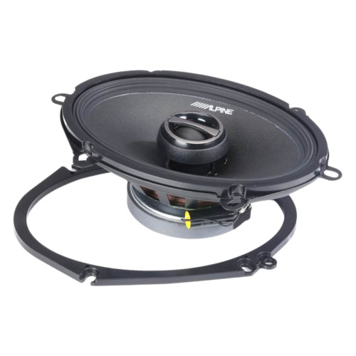 Alpine 2 Pack S-Series S-S57 5"x7" 2-Way Car Coaxial Speakers w/ 230W Peak Power
