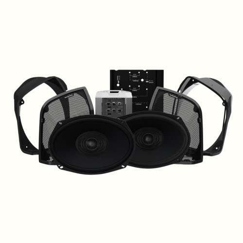 Rockford Fosgate HD14U-STAGE2 4-Speaker & Amp Kit for Harley-Davidson Road Glide
