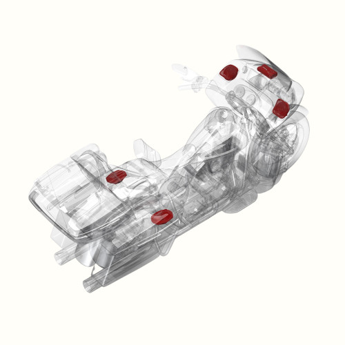 Rockford Fosgate HD14CVO-STAGE2 4 Speaker & Amp Kit for 2014+ Harley-Davidson