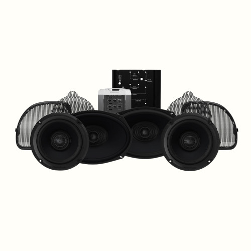 Rockford Fosgate HD14CVO-STAGE2 4 Speaker & Amp Kit for 2014+ Harley-Davidson