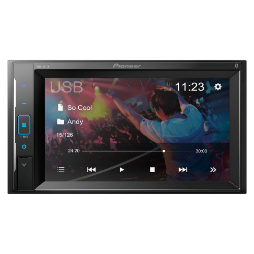 RFRB Pioneer DMH-241EX 6.2 Inch Digital Media (Does Not Play Discs) RFRB Pioneer DMH-241EX 6.2 Inch Digital Media (Does Not Play Discs)