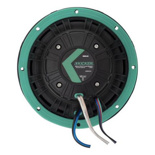 Kicker Pack of 2 48KMXL654 6.5" Coaxial Speaker & 48KMXL84 Speaker & Marine Amp