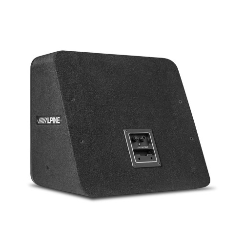 Alpine S-Series S2-SB12 12" Preloaded Subwoofer Wedge Enclosure & 600W RMS Power