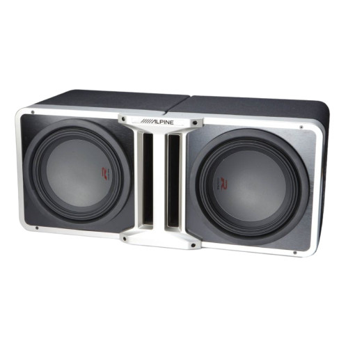 Alpine Halo S-Series S2-SB12V 12" Linkable Ported Subwoofer Enclosure & 600W RMS