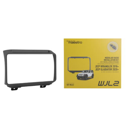 iDatalink KIT-WJL2 Radio Replacement Dash Kit For The 2019-Up Jeep Wrangler