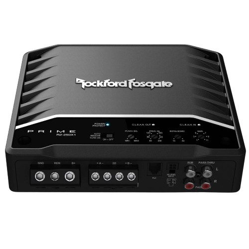 RFRB Rockford Fosgate R2-250X1 250W RMS Prime Series Mono Subwoofer Amplifier RFRB Rockford Fosgate R2-250X1 250W RMS Prime Series Mono Subwoofer Amplifier