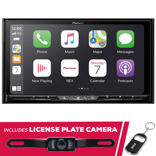 Pioneer AVIC-W8600NEX 7" DVD/Navigation w/ License Plate Backup Camera