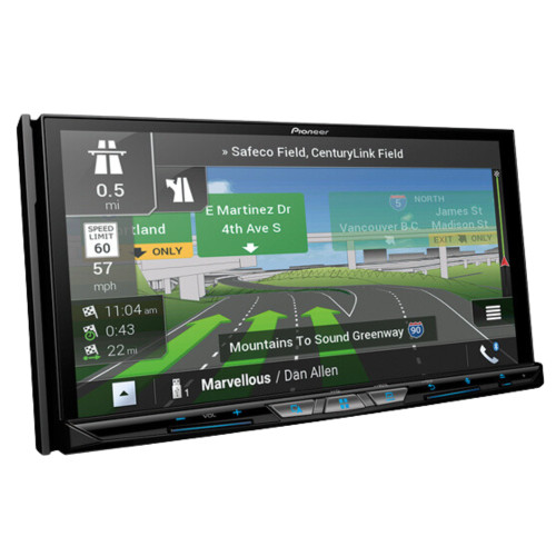 Pioneer AVIC-W8600NEX 7" DVD/Navigation w/ License Plate Camera & SiriusXM Tuner