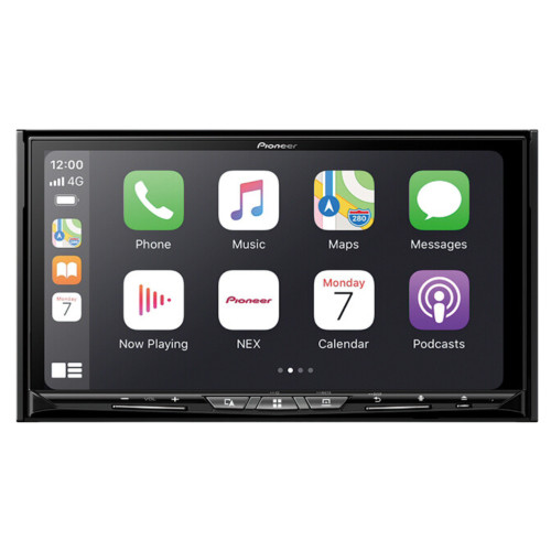 Pioneer AVIC-W8600NEX 7" DVD/Navigation w/ License Plate Camera & SiriusXM Tuner