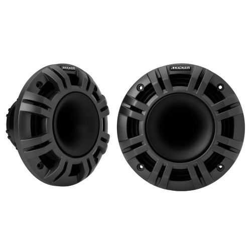 Kicker 2-Pack 48KMXL654 6.5" Coaxial Speakers,48PXA4004 Mono Subwoofer Amplifier
