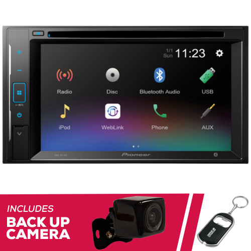 Pioneer AVH-241EX 6.2" DVD with Amazon Alexa and Backup Camera Pioneer AVH-241EX 6.2" DVD with Amazon Alexa and Backup Camera