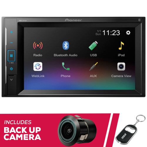 Pioneer DMH-241EX 6.2" Multimedia (Does Not Play CDs) w/ Bullet Camera Pioneer DMH-241EX 6.2" Multimedia (Does Not Play CDs) w/ Bullet Camera