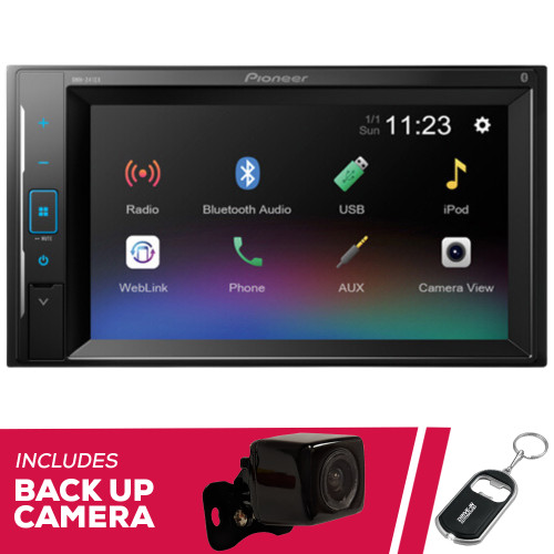 Pioneer DMH-241EX 6.2" Multimedia (Does Not Play CDs) w/ Backup Camera Pioneer DMH-241EX 6.2" Multimedia (Does Not Play CDs) w/ Backup Camera