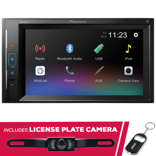 Pioneer DMH-241EX 6.2" Digital Multimedia with License Plate Camera Pioneer DMH-241EX 6.2" Digital Multimedia with License Plate Camera