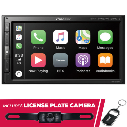 Pioneer DMH-C2550NEX 6.8" Digital Multimedia Receiver with License Plate Camera Pioneer DMH-C2550NEX 6.8" Digital Multimedia Receiver with License Plate Camera
