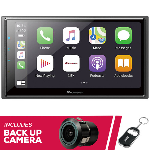 Pioneer DMH-W4660NEX 6.8" Multimedia w/ Bluetooth & Bullet Camera Pioneer DMH-W4660NEX 6.8" Multimedia w/ Bluetooth & Bullet Camera
