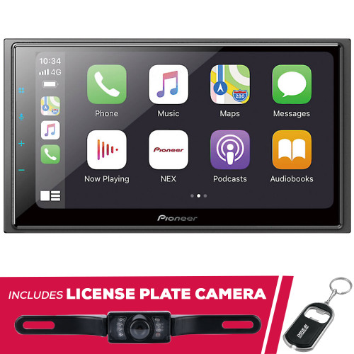 Pioneer DMH-W4660NEX 6.8" Digital Multimedia w/ License Plate Camera