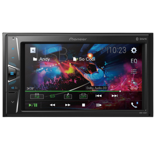 Used Pioneer DMH-100BT 6.2" Digital Multimedia & Android Auto/Apple Carplay