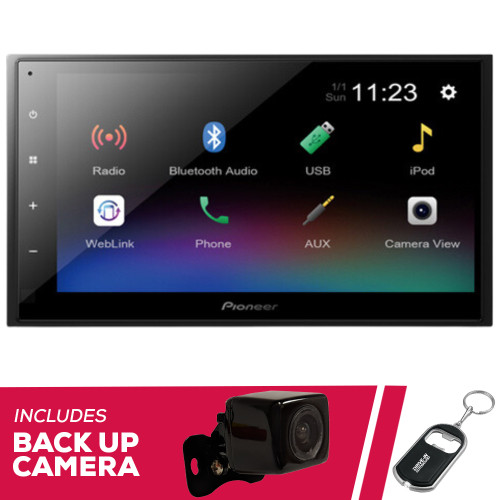 Pioneer DMH-342EX 6.8" Multimedia (Does Not Play Disc) w/ Backup Camera Pioneer DMH-342EX 6.8" Multimedia (Does Not Play Disc) w/ Backup Camera