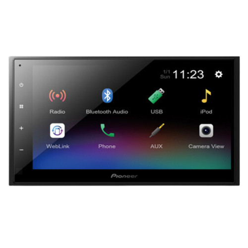 Pioneer DMH-342EX 6.8" Digital Multimedia with License Plate Camera